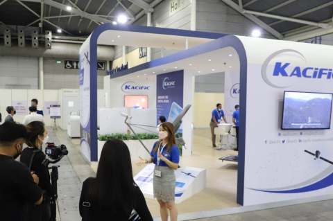 Asia Satellite Business Week 2022 - Kacific Booth